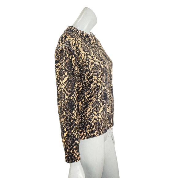 MISA Los Angeles Snake Print Crew Neck Pullover Sweater fits Large - Picture 5 of 7